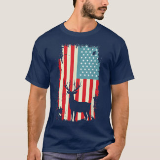 Camisa Patriótica De Caçador De Veados Americano P