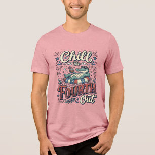 Camisa Patriótica de Jacaré Esfrie o Quarto Des