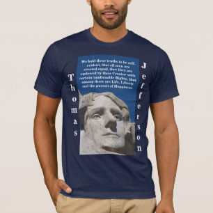 Camisa patriótica de Thomas Jefferson (obscuridad
