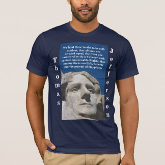 Camisa patriótica de Thomas Jefferson (obscuridade