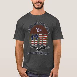 Camisa Patriótica EUA 1776