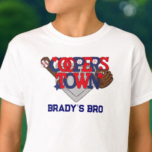 Camisa Patriótica Irmão Cooperstown Personalizada