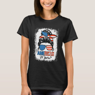 Camisa Patriótica Mensageira Toda Mãe Americana 4º