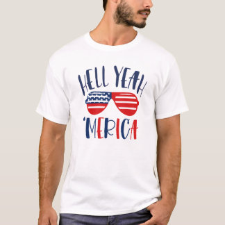 Camisa Patriótica "Shout to America" - Orgulho dos