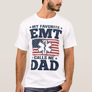 Camisa Patriótica Vintage Favorito EMT Me Chama De