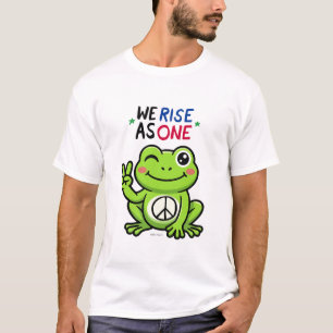 CAMISA PEACE FROG - NOS UNIMOS