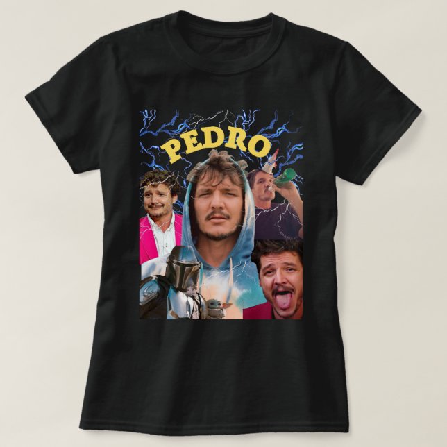Camisa PEDRO PASCAL, (Frente do Design)
