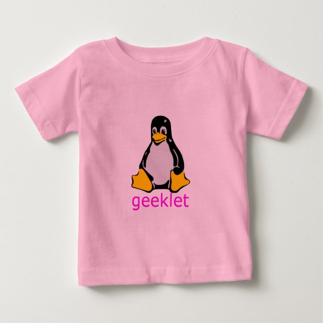 Camisa pequena de Geeklet dos geeks (Frente)