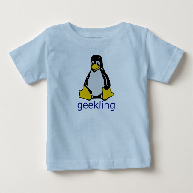 Camisa pequena de Geekling dos geeks (Frente)