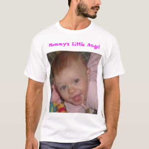 Camisa pequena do anjo da mamã