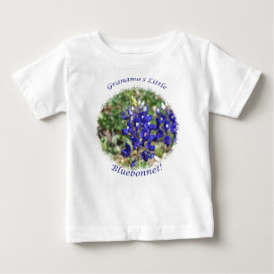Camisa pequena do bebê do Bluebonnet da avó
