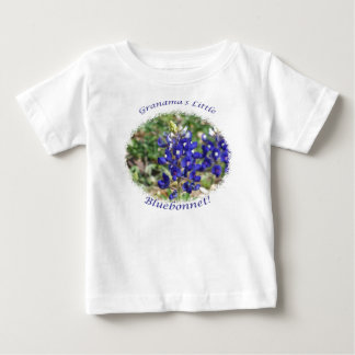 Camisa pequena do bebê do Bluebonnet da avó