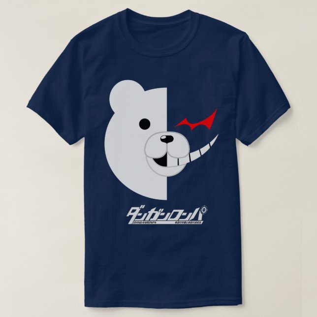 Camisa perigosa Ronpa Monokuma (Frente do Design)