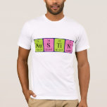 Camisa periódica do nome da mesa Austin<br><div class="desc">Austin se soletrava como Au S Ti N (Dourado enxofre,  titânio nitrogênio) em uma camisa para o cientista em você.</div>