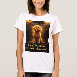 Camisa Personagem Principal Cockapoo Presente Dive