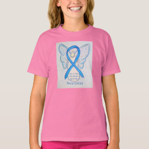 Camisa Personalizada Anjo da Fita de Sensibilizaçã