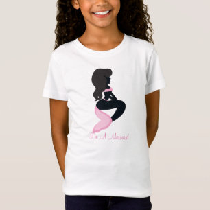 Camisa Personalizada Beach Bunny Pink Fin Mermaid