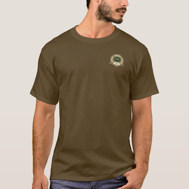 Camisa Personalizada com Brasão de Clube de Golfe  (Frente)