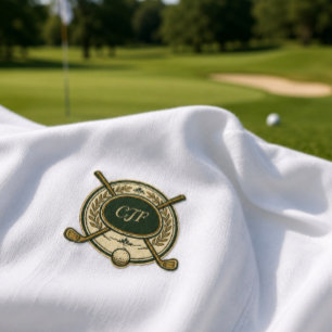 Camisa Personalizada com Brasão de Clube de Golfe 