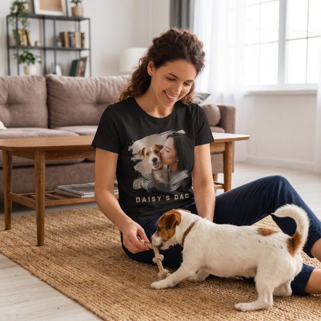Camisa Personalizada com Foto de Pet, Pai de Cacho (Criador carregado)
