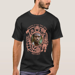 Camisa Personalizada com Foto do Ano do Bombeiro