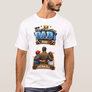 Camisa Personalizada com Foto do Dia dos Pais