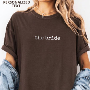 Camisa Personalizada com Nome para Damas de Honra