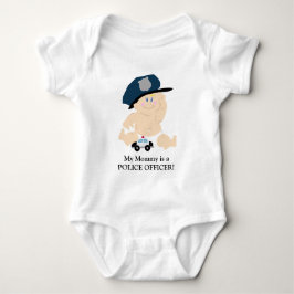 Camisa personalizada COP-POLÍCIA DA BABY GIRL