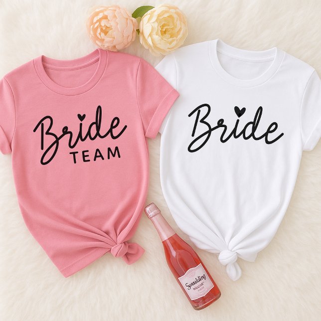Camisa Personalizada da Equipe de Damas de Honra p (Bridal Team Shirt, Bridal Team Sweatshirt, Personalized Bridal Team Shirt, Bridesmaid Proposal Gift,)