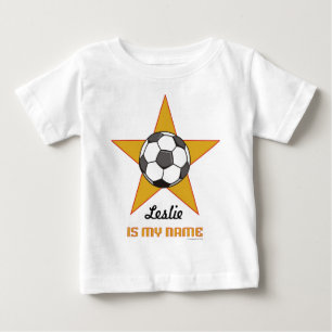 Camisa personalizada da estrela de futebol da