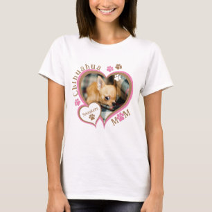 Camisa Personalizada da Mãe do Chihuahua