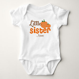 Camisa Personalizada Da Pequena Irmã Pumpkin