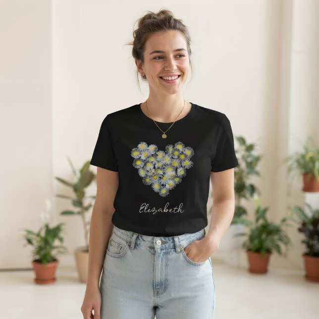 CAMISA PERSONALIZADA DAISY HEART (Criador carregado)