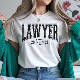 Camisa Personalizada de Advogado, Presente de Grad