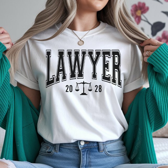 Camisa Personalizada de Advogado, Presente de Grad (lawyer shirt, lawyer appreciation gift, custom lawyer shirt, attorney shirt, legal profession shirt,)