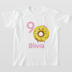 Camisa Personalizada de Aniversário com Nome e For