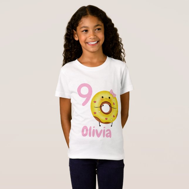 Camisa Personalizada de Aniversário com Nome e Tem (Frente Completa)