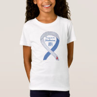 Camisa Personalizada De Arte De Fita De Diabetes
