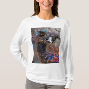 Camisa Personalizada de Avestruz Maluca