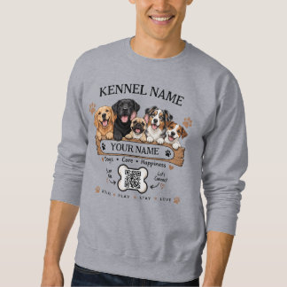 Camisa Personalizada de Canil de Cachorro com Nome