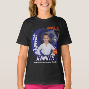 Camisa Personalizada de Cinto Azul da Equipe da Ga