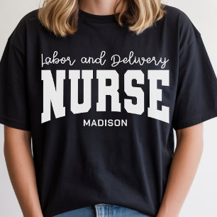 Camisa Personalizada de Enfermeira de Parto, Prese