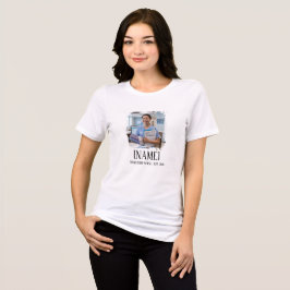 Camisa Personalizada de Enfermeira - Presente de E