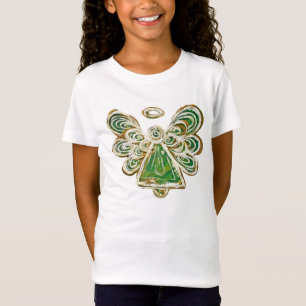 Camisa Personalizada de Férias Anjo Guardião Verde