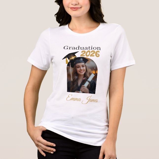 Camisa Personalizada de Formatura Turma de 2026 (Frente)