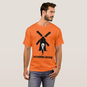 Camisa Personalizada de Futebol da Holanda para Fã