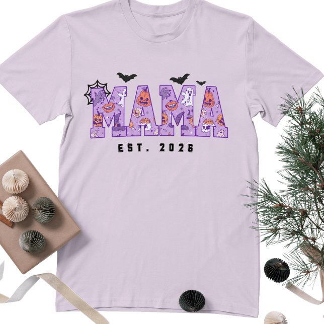Camisa Personalizada de Halloween para Mamãe, Pres (Criador carregado)