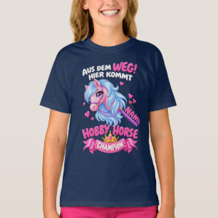 Camisa personalizada de Hobby Horse com nome