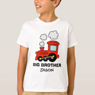 Camisa personalizada de irmão mais velho Trem de