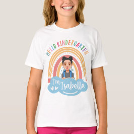 Camisa Personalizada de Jardim de Infância para Cr